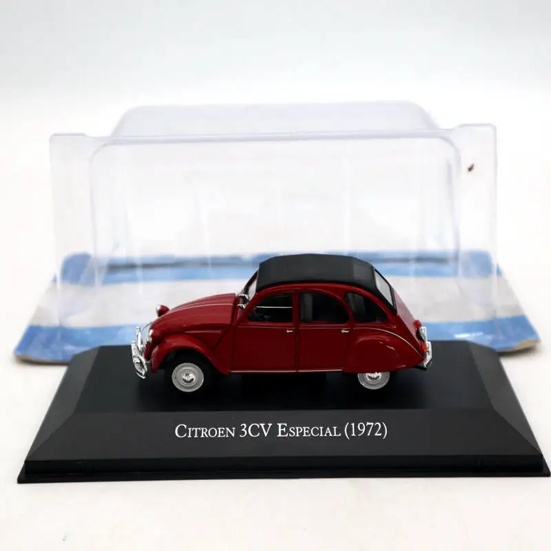 IXO alтая 1:43 Citroen 3CV Especial 1972 красные модели литья под давлением Ограниченная серия Коллекция игрушек автомобиль