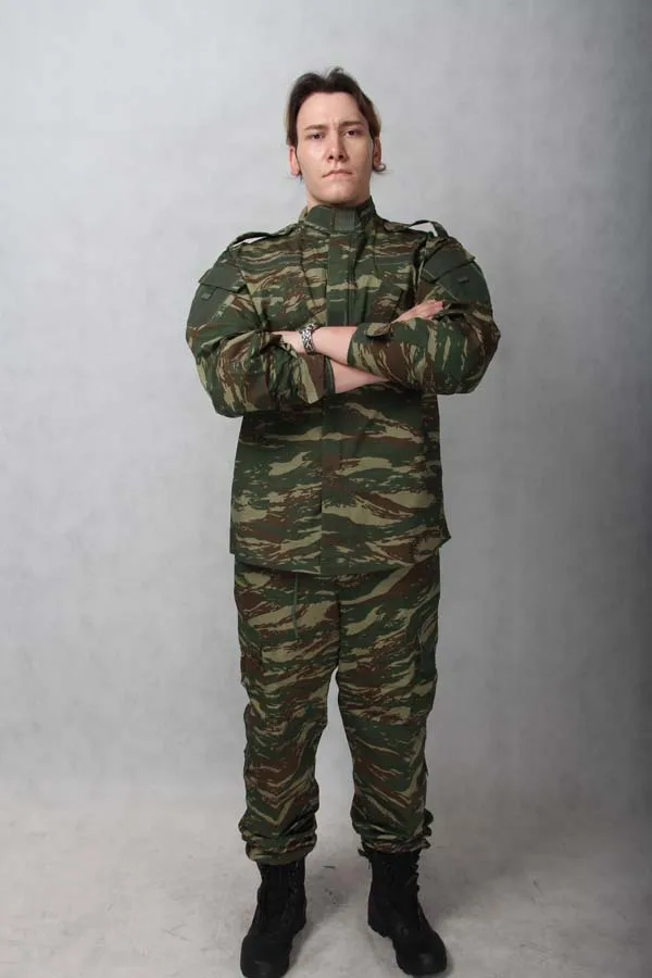 MILITARY TACTICAL TIGER STRIPE CAMO UNIFORM JACKET AND TROUSERS XL