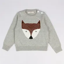 Милый хлопковый Повседневный Детский свитер на весну и зиму