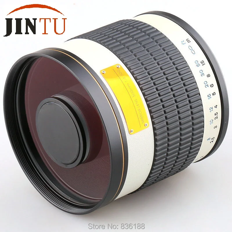 JINTU 500 мм f/6,3 телеобъектив зеркальный для NIKON D7100 D7000 D5500 D5300 D5200 D5100 D5000 D3300 D3200 SLR камера+ сумка