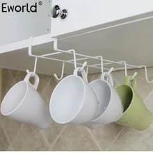 Eworld 8 крючков/шт многофункциональный шкаф с подвесной полкой-крюком кухонная вешалка крюк нагрудные полки для хранения для ванной комнаты полки стойки