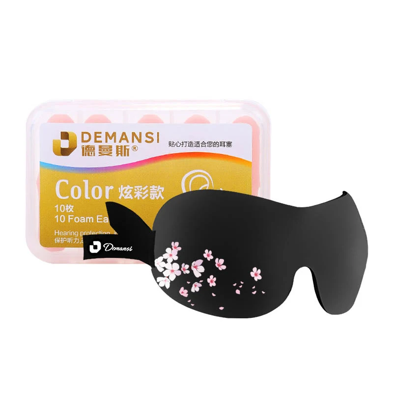 アイシェード睡眠防音耳栓ミュート抗いびき睡眠アイマスク Sz Snore Pillow Earplugs Foamearplug Earphone Aliexpress
