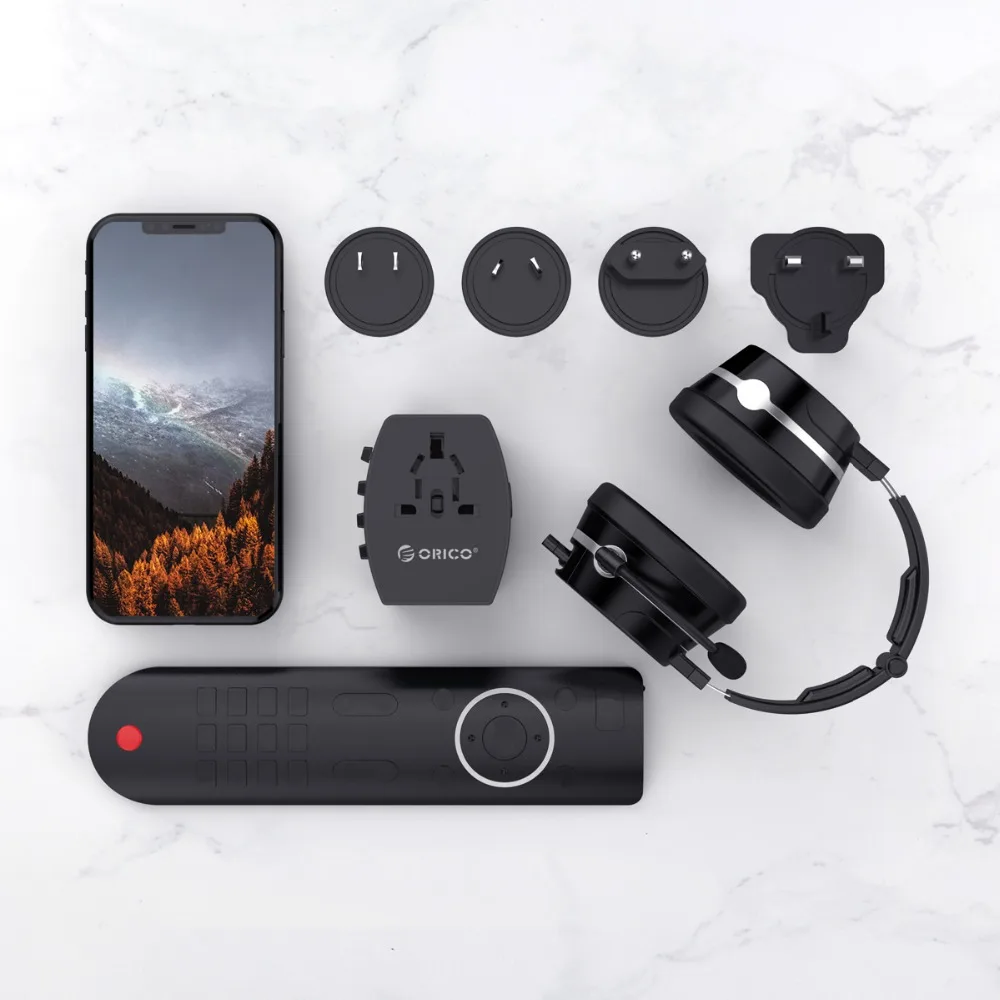 Дорожный адаптер ORICO с 4 USB портами 5 В 3 А|Адаптеры для розеток| |