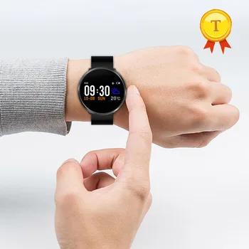 

0.96 Inch Round OLED big screen Bluetooth Smart Band Waterproof Heart Rate Blood pressure Monitor Fitness Tracker for girlfriend