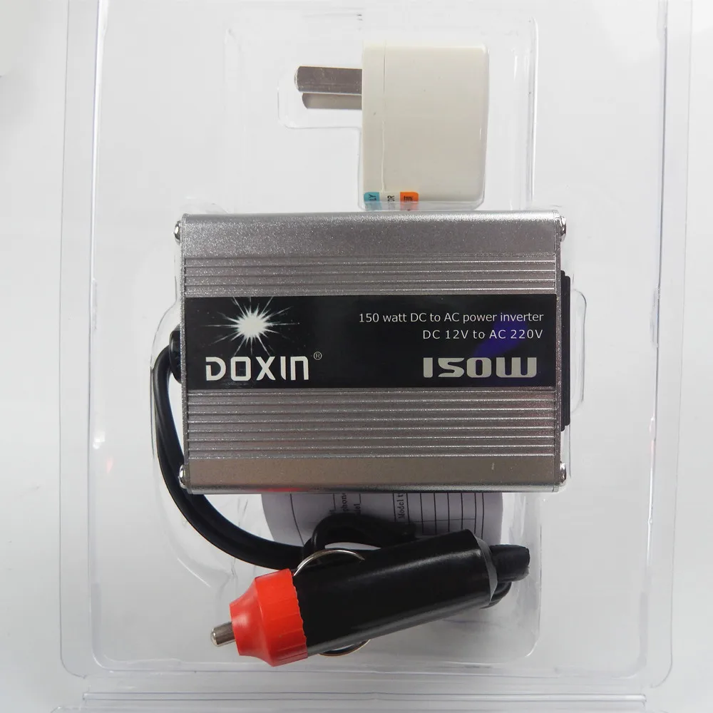 Фото Преобразователь напряжения 12 В в 220 24 150 Вт автомобильный инвертор с USB точечным Преобразователь напряжения 12 В в 220 24 150 Вт автомобильный инвертор с USB точечным