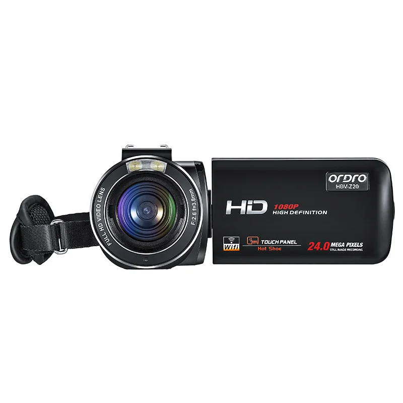 HDV Z20 цифровая камера 3 0 дюймов Full HD TFT lcd сенсорный экран Камера профессиональная