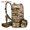 Sac de Camouflage tactique pour hommes et femmes, sac à dos de l'armée, de randonnée, de Trekking, de Camping, d'escalade, en Nylon 600D ► Photo 3/6