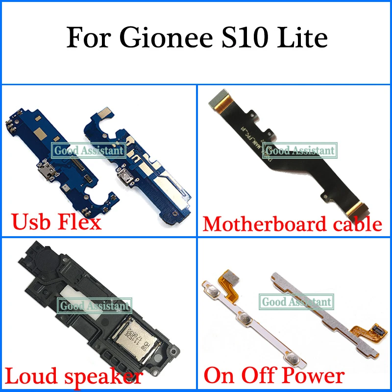 Untuk Gionee S10 Lite Kabel Motherboard Flex Usb Kabel Flex Daya On Off Speaker Keras Ponsel Kabel Fleksibel Aliexpress