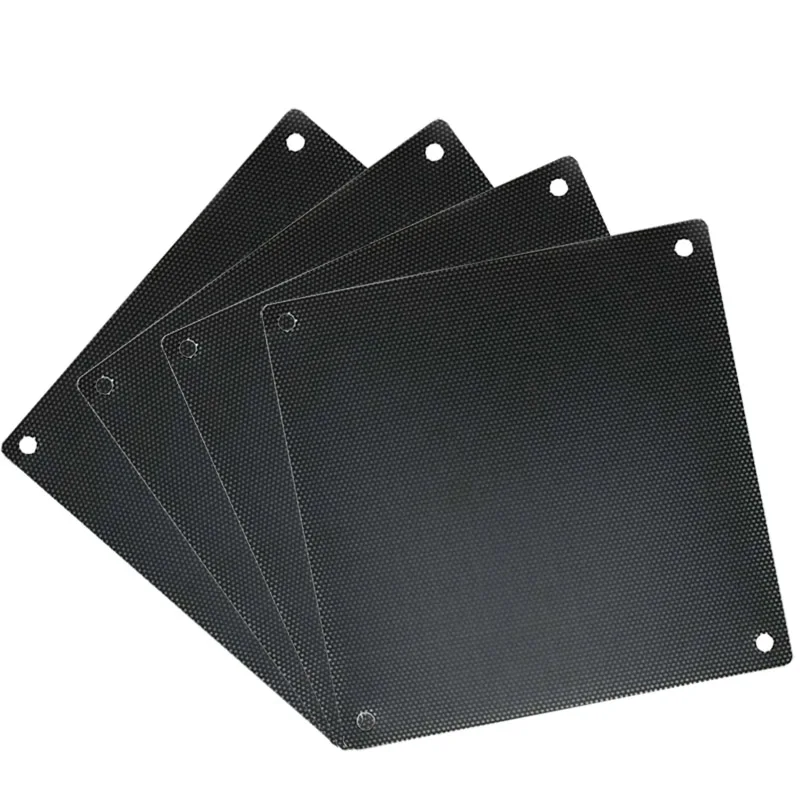 High Quality 3PC 12CM Dust-proof Net Computer Case Fans Gauze Dust PVC Filter Cuttable Mesh Filtering Tools On Sale | Инструменты