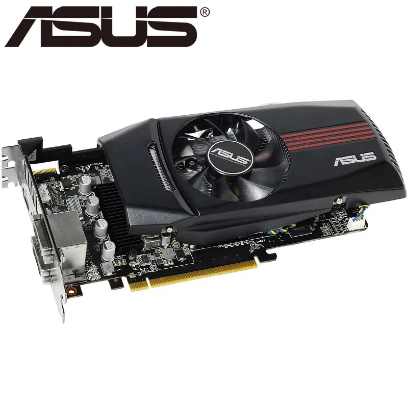 Видеокарта ASUS HD 7850 1 ГБ 750 бит GDDR5 графические карты для ATI Radeon HD7850 VGA б/у эквивалент