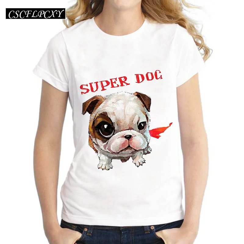 New-2016-Animal-Tiger-Tees-Women-T-Shirt-Cartoon-Pug-Print-Short-Sleeve-Femme-T-Shirts.jpg_640x640 (6)