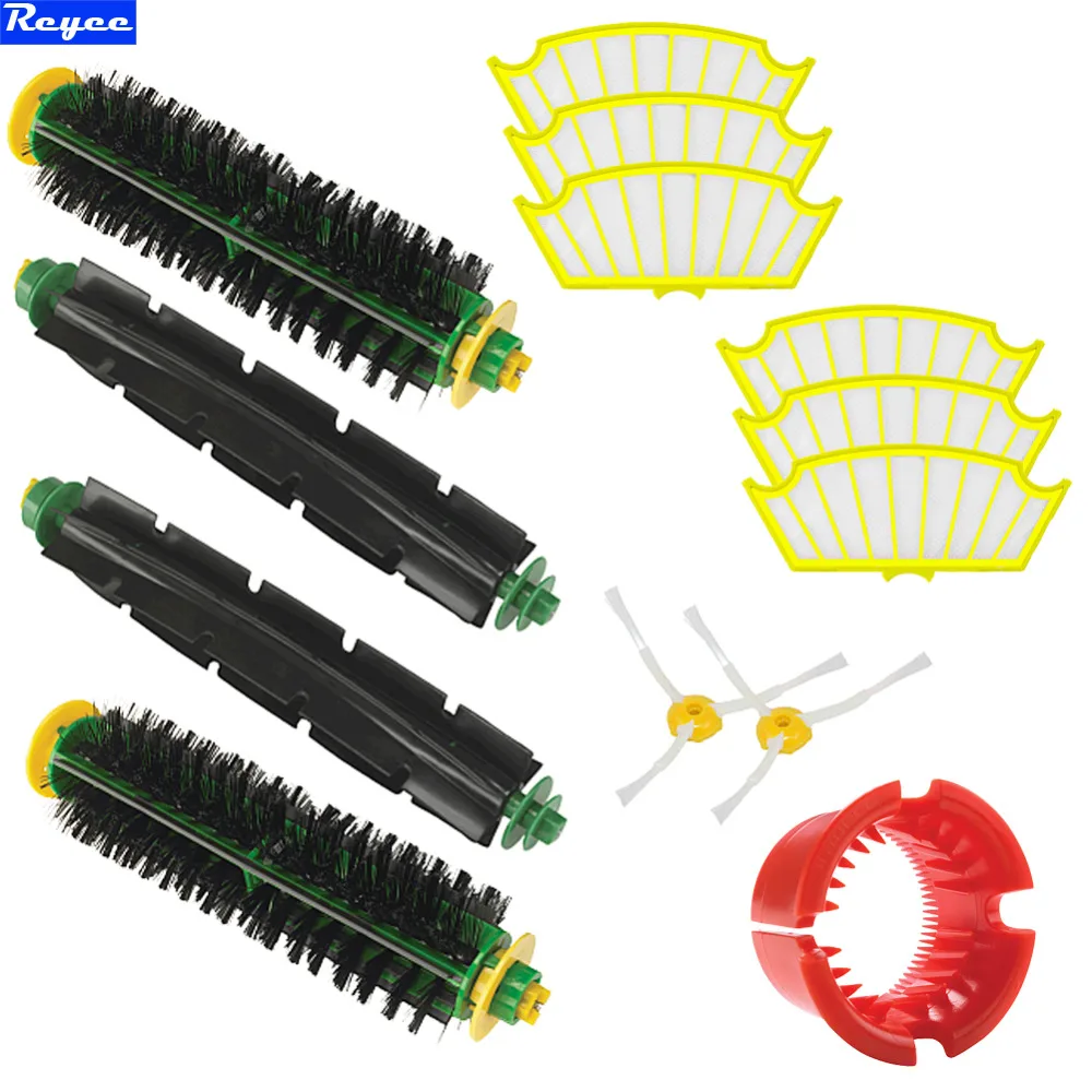 

Free Post New 3 Arms Sidebrush Filters Flexible Beater Bristle Brush kit For iRobot Roomba Vacuum 500 Series Clean Tool