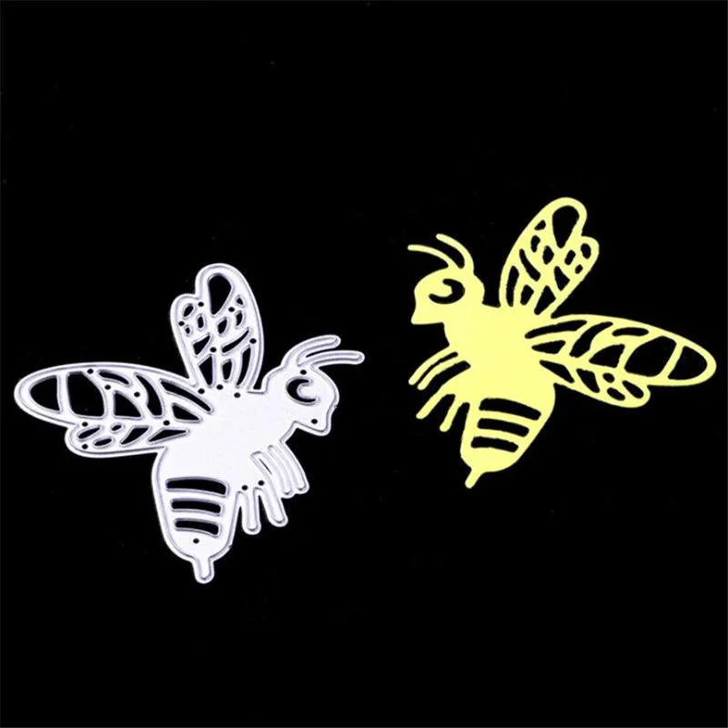 

bee Metal Cutting Dies Stencils for Scrapbooking DIY Photo Album Embossing Folder Paper Decorative Supplies