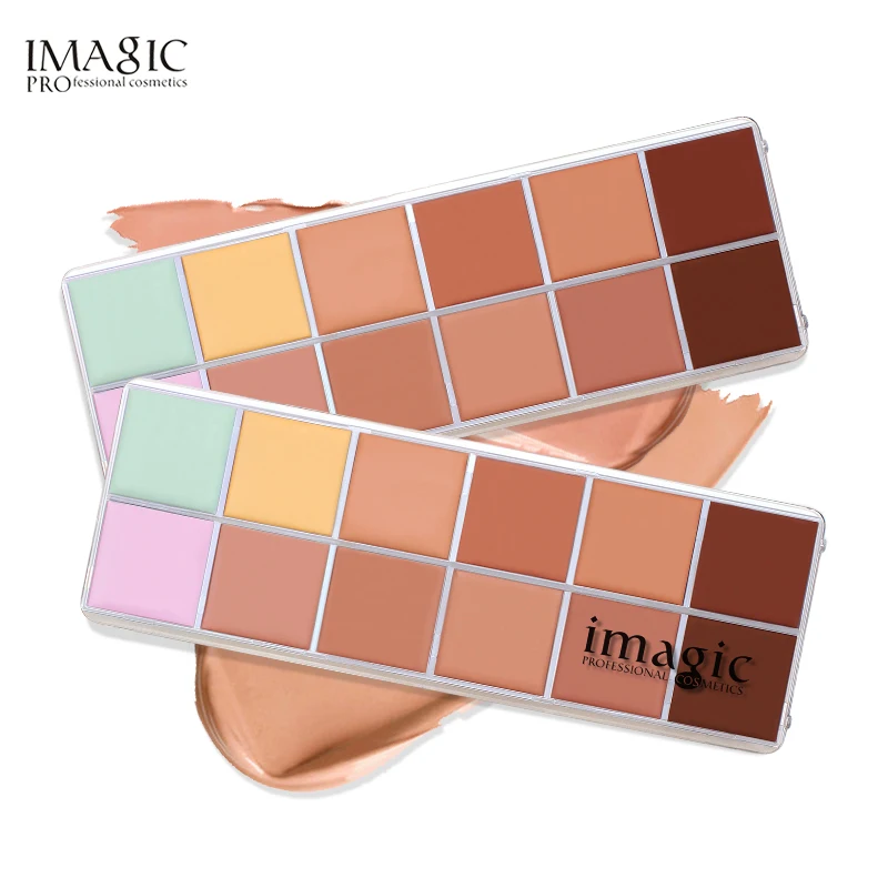 IMAGIC 12 Color Concealer Palette Makeup Face Primer Make Up Base