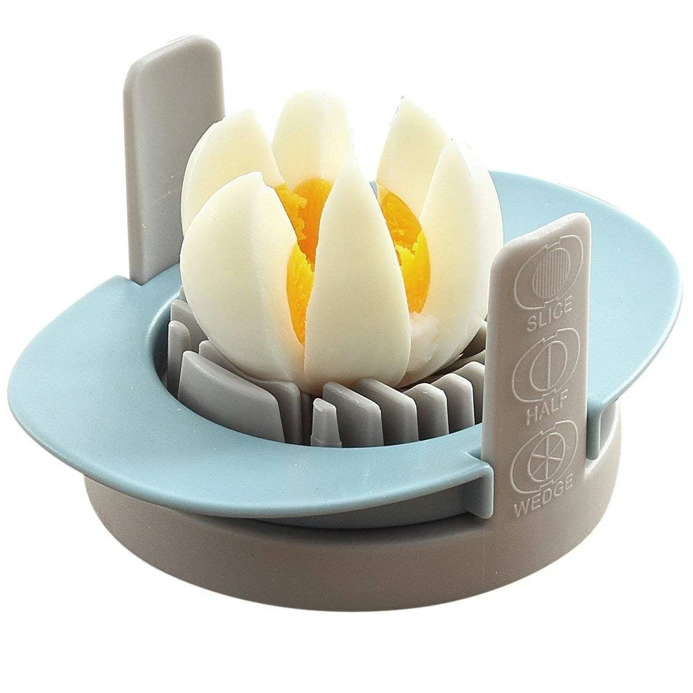Новейший 3 в 1 резак для яиц приспособление для резки Многофункциональный резак для вареных яиц слайсер пищевой ПП яичный гриб томатный кухонный инструмент