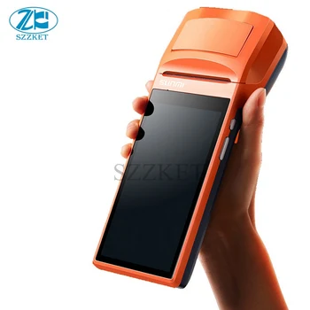 

portable printer take-away printer Scan code ordering machine WIFI Bluetooth Portable Thermal Printer Smart takeaway machine V1S