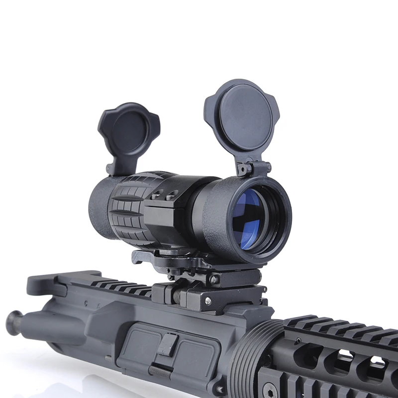 

SEIGNEER ET Style 4X FXD Magnifier With Adjustable QD Mount Tactical Hunting Accessories Optics Rifle Scope AO5338