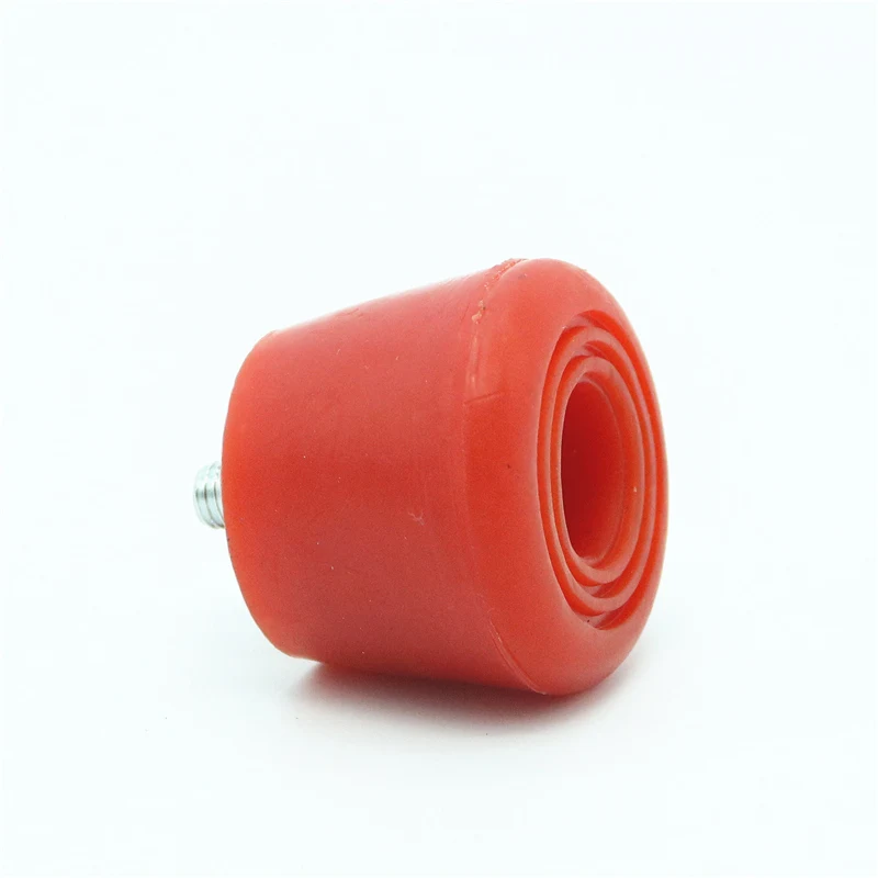 الأسطوانة أحذية الصمغ المطاط تسولي الفرامل كتلة وقف دائم سدادة ل ثنائي خط التزلج Patines مع المسمار الترباس 2 قطعة/الوحدة