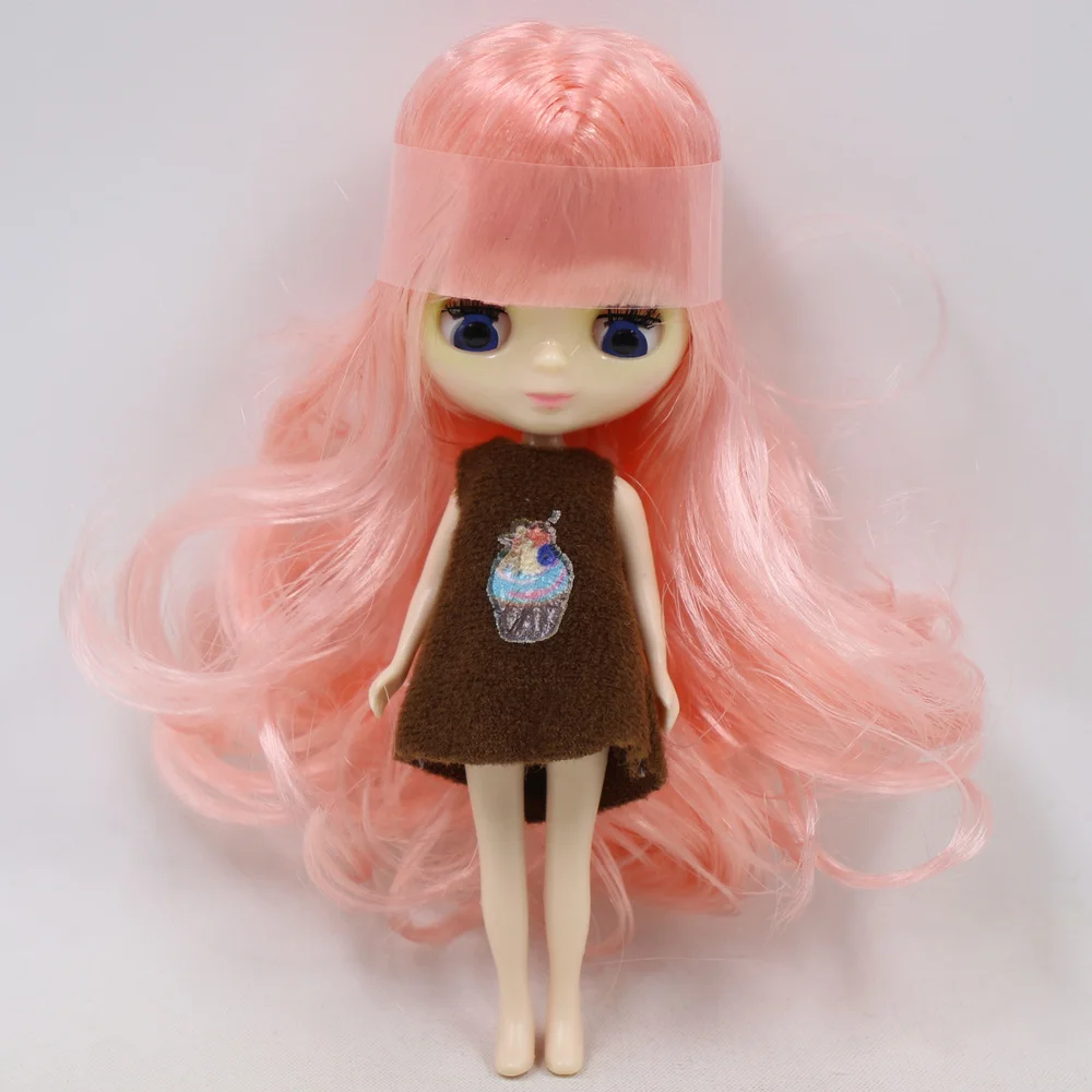 Petite Blythe Doll with Pink Hair, Open/Close Eyes & Bendable Body 1