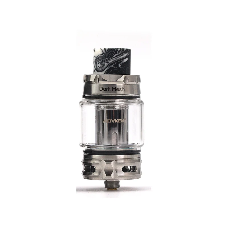 Original Advken Dark Mesh Tank Top slide filling Electronic Cigarette Atomizer 5ML6ML with Triple Mesh Coil Single Mesh Coil 01 (8)