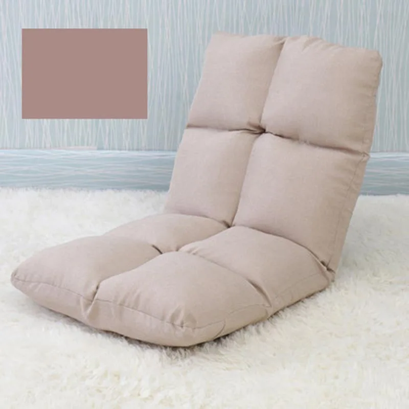 Chpermore ленивый диван, удобный складной диван для отдыха в гостинной, для отеля, с одним татами, японское кресло-кровать, компьютерное кресло - Цвет: beige