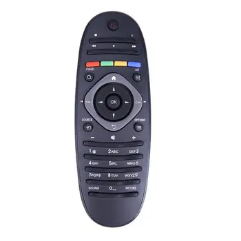 

ALLOYSEED 1PCS Universal Television Remote Control Replacement TV DVD Remote Control Unit Black For Philips TV/DVD/AUX