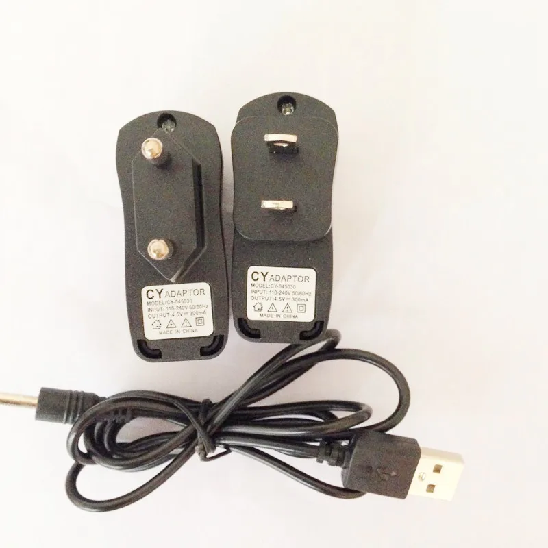 4,5 V 5V AC DC адаптер питания адаптер зарядного устройства USB для электрического массажера для похудения