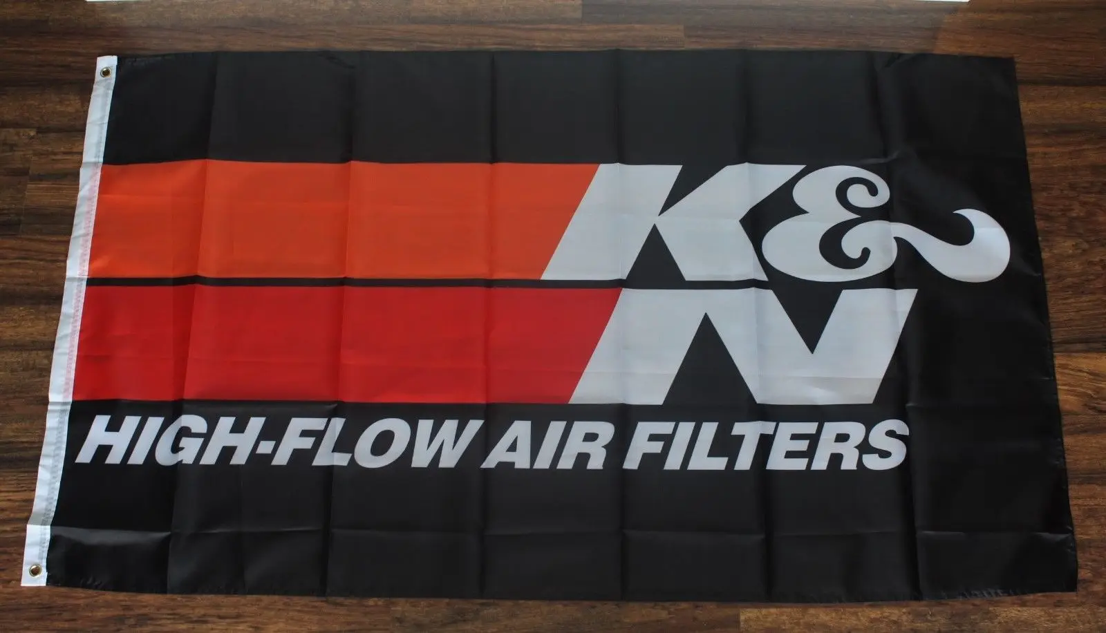 

3ft x 5ft 3 x5ft K&N Banner Flag Auto Racing Motorsports Black print Polyester banner flag Size 150*90cm