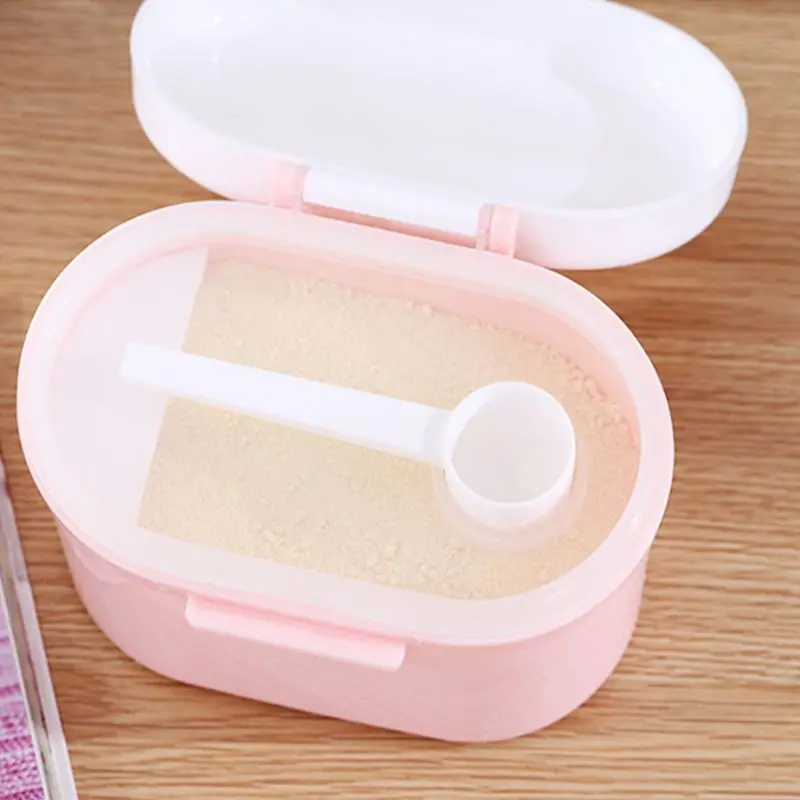 Baby Portable Milk Powder Sealed Boxes Dispenser Children Food Container Large Capacity Storage Box