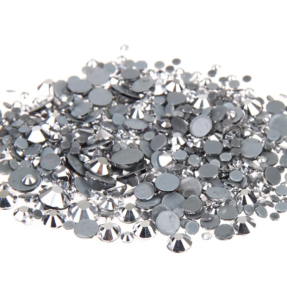 

LABRADOR Color Hotfix Strass Rhinestones Flatback Glue Backing Iron On Glass Stones Appliques For Fabric Garments Supplies