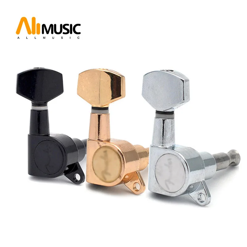 

Free Shipping Guitar Sealed Small Peg Tuning Pegs Tuner Machine Heads for Acoustic Electric Guitar Guitar Parts with LOGO