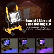 24 светодио дный светодиодный аварийный свет светодио дный перезаряжаемый светодиодный рабочий свет аварийная лампа для кемпинга Рыбалка Открытый luz de emergencia светодио дный LED para casa