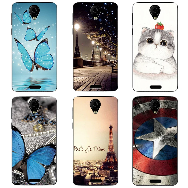 Cute Cartoon Animal Patterned Case For BQ BQ-6050 Jumbo Cover Silicone Soft Shell 6050 BQ6050 Phone Back Capa |