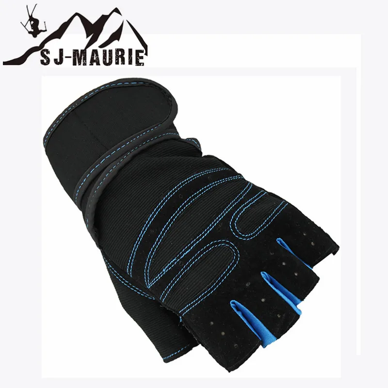 SJ-Maurie мужские перчатки для бега в спортзале перчатки для занятий тяжелой атлетикой Protector протектор для велоспорта, пешего туризма, тренировочные спортивные перчатки для фитнеса
