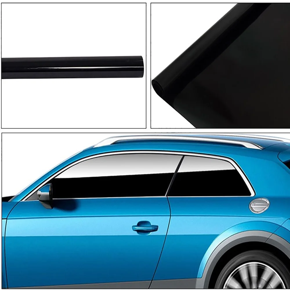 

HOHOFILM 5%VLT Black Window Tint Solar Tint Window Film 99%UV Proof Nano Ceramic Tint size for choosing