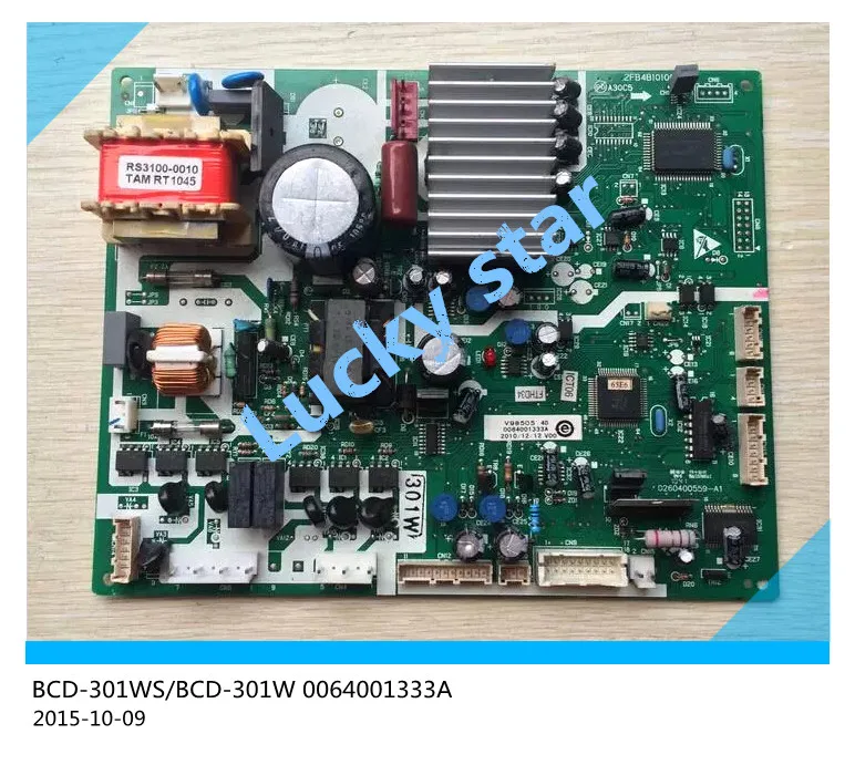 

98% new for Haier refrigerator computer board circuit board BCD-301WS/BCD-301W 0064001333A driver board good working