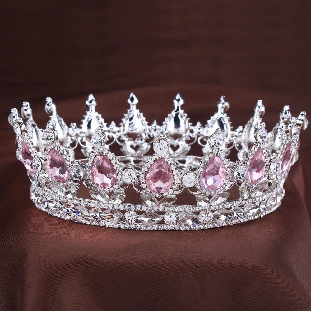 Jewelry Crystal Crown Tiaras Wedding Hair Pins Bridal Crowns Princess Hair Combs