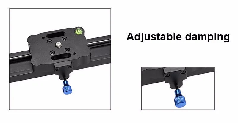 60 см/80 см/100 см камера слайдер профессиональный видео трек подшипник слайдер Долли стабилизатор рельсовая система для DSLR камеры видеокамеры
