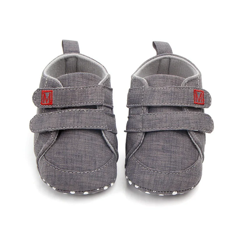 Обувь для маленьких мальчиков и девочек; парусиновая Высококачественная детская обувь для малышей; повседневная обувь для малышей 0-18 месяцев