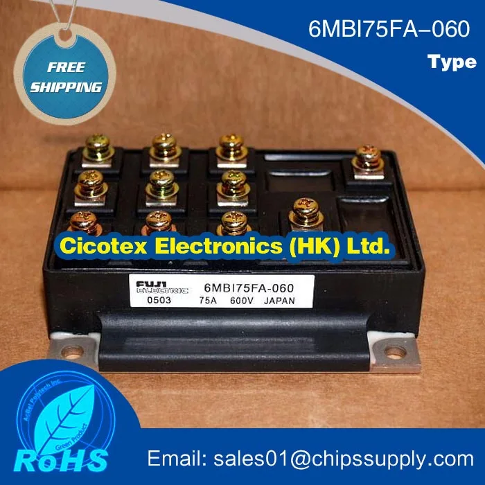 

IC 6MBI75FA-060 IGBT(600V 75A) Module 6MBI75FA060