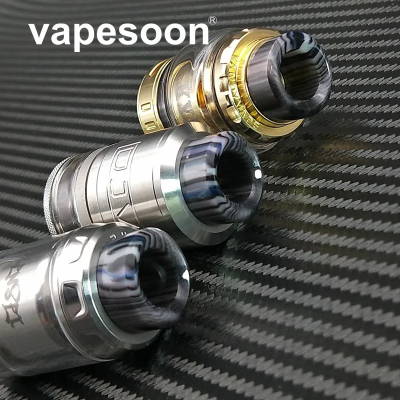 

VapeSoon Newest Design 810 Resin Drip Tip For Dejavu DJV Vandy VAPE Kylin RTA Blizen RDTA etc 20pcs/lot