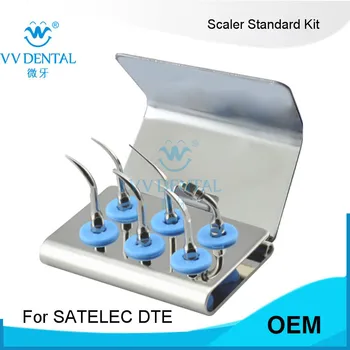 

2 sets SSKS scaler standard kit dental scaler perio tips fit SATELEC DTE GNATUS for teeth whitening