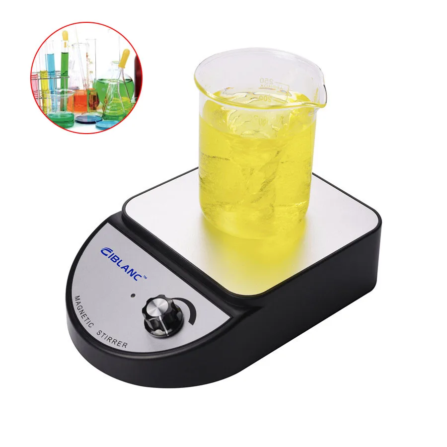 

AC100-240V~50Hz/60Hz Laboratory Magnetic Stirrer Insulation Board Adjustable Mixer Laboratory Mixer Stirrer 0~3500r/min