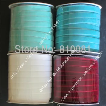 

1/2" 12mm 100% nylon single faced Solid Color velvet Ribbon for gift hair ribbons bows Garments Accessory V12
