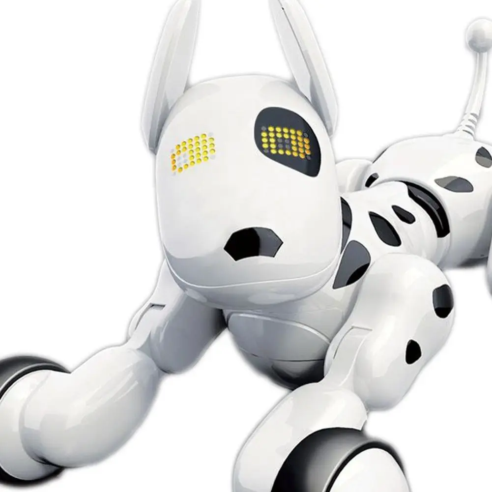 Горячая Распродажа беспроводной пульт дистанционного управления умный робот собака Ван Син электрическая собака Раннее Образование Развивающие игрушки для детей(белый