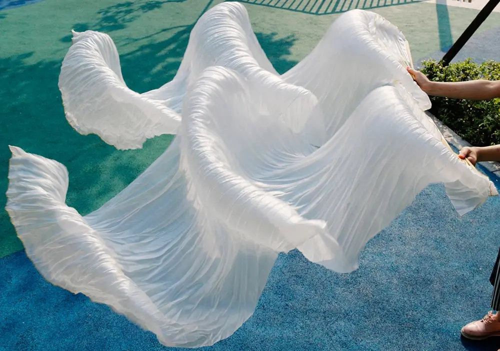 Ворсистый Шелк Для Бального Платья фото 19