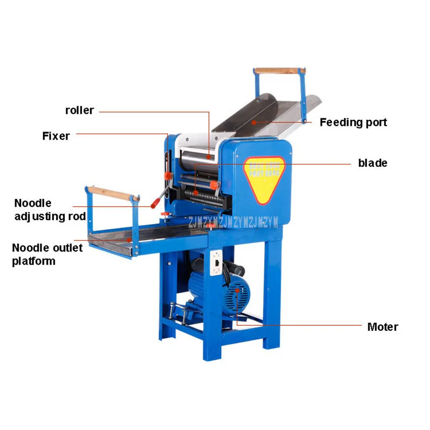 Электрический аппарат для изготовления лапши большой производственной мощности для дома/замеса теста машина для производства лапши HO-50/HO-60/HO-80