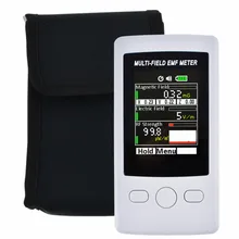 Tenmars Multi-Field EMF Meter RF Gauss Meter 2000mG Electromagnetic Electric RF Field Strength Tester with Alarm 2 4ghz rf power meter active logarithmic detector high frequency field strength tester