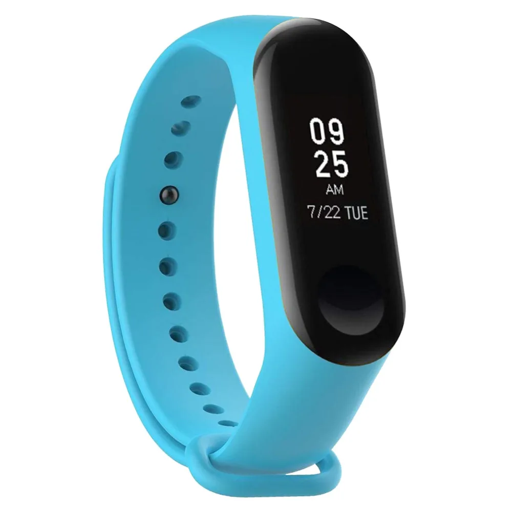 Honecumi 4 Pack Bracelet For Mi Band 3 Strap Sport Silicone Watch Wrist Band For Xiaomi Mi Band 3 Correa Smart Band Accessories (9)