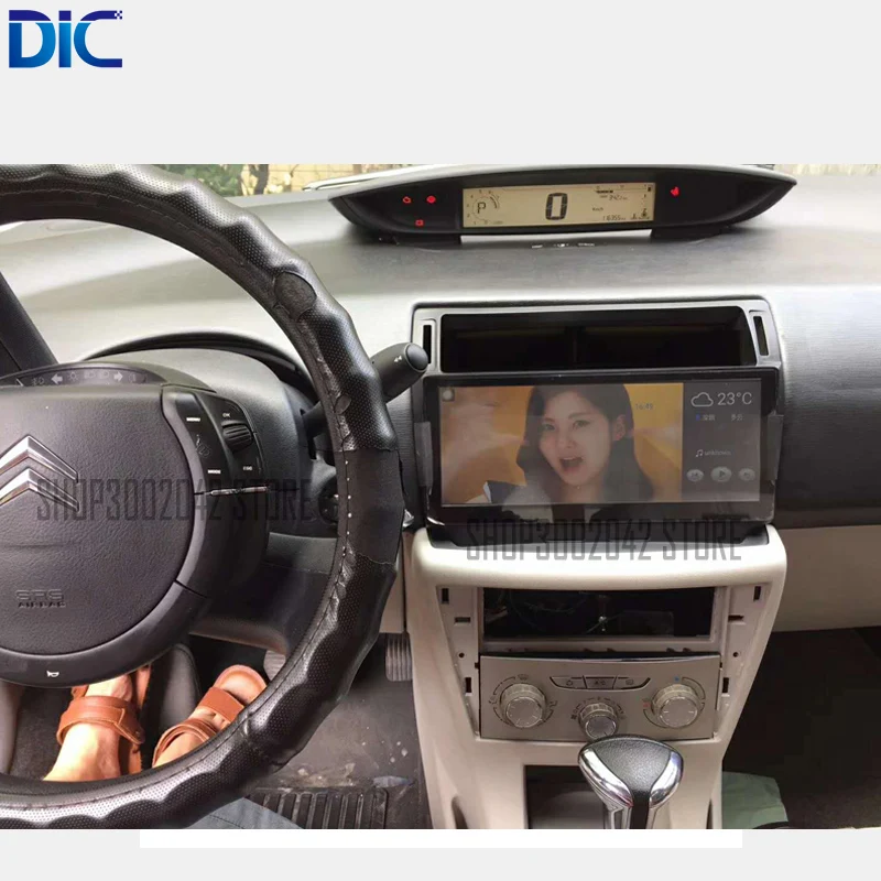 Sale DLC Android system 6.0 vertical screen multimedia car player Navigation For Citroen C-QUATRE 2008-2016 15